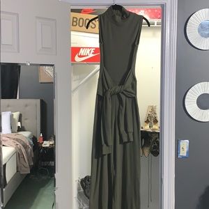 Olive green jumpsuit